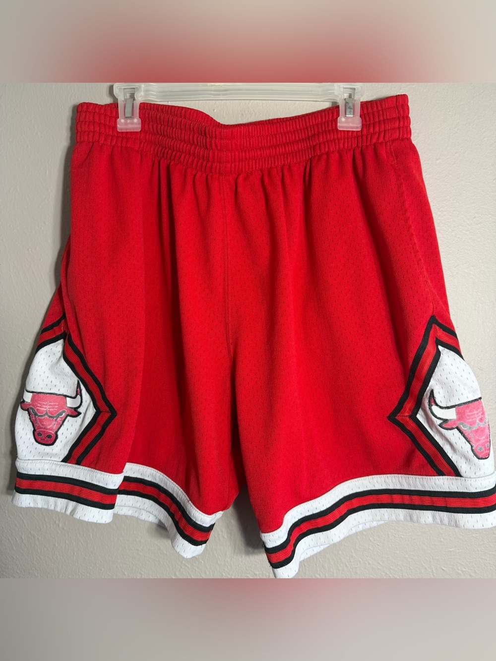 [Used] Mitchell & Ness Chicago Bulls Swingman shorts / Men XL
